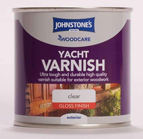 Johnstone's Woodcare External Yacht Varnish Gloss 250ml Clear