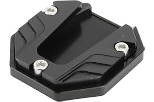 Motorcykel Sidostativ Plattdyna, Motorcykel Sido Stativ Plattdyna Höghållfast Kickstand Pad Plate Support Tillbehör