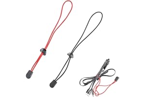 WHYCNJL 2 szt. Elastyczna lina Plecak na ramię Plecak podróżny Czarny plecak na kemping Plecaki podróżne Elastyczne opaski Elastyczne sznurki Lekki plecak Plastikowy