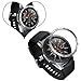 Produktbild AMhomely® Neu!2019 Uhren Dekoration /Uhrengehäuse - Für Samsung Galaxy Watch 46mm/42mm Ring Selbstklebende Abdeckung Anti Scratch Metal (46mm)