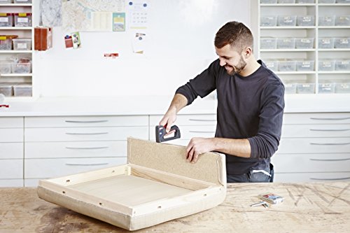 Novus Handtacker J – 11 creative, Tacker aus ABS-Kunststoffgehäuse, Unterlademechanik mit Sicherheitsentriegelung, Griffverriegelung, Klammersichtfenster und Gurthaken, 030-0436 - 3