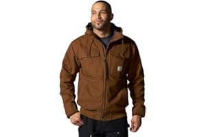 Carhartt Męski pełny swing luźny krój sprana kaczka izolowana aktywna kurtka