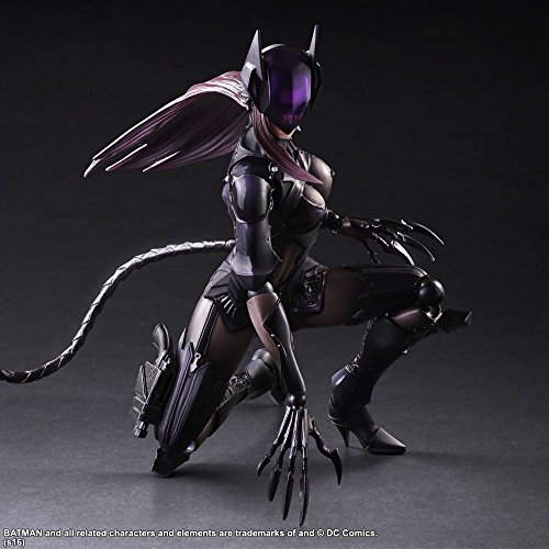 Square Enix Dc Comics Play Arts Kai Catwoman Action Figure Tetsuya Nomura