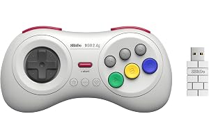8Bitdo M30 2. Wireless Gamepad for SEGA Mega Drive Mini and Switch with 6-Button
