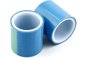 WENXIAW Wenxia Nastro Adesivo in Resina UV Creazione di Gioielli Nastro Adesivo Nastro Adesivo Epossidico per Progetti Artigianali, Basi Creazione di Gioielli, Pendenti Fai-da-Te, 2 Rotoli, 5 Metri