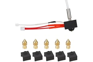 Doxiuyo Kit Blocco Riscaldante Hotend per Stampante 3D per Neptune 3 PRO/3 Plus/Max, Kit Testina di Stampa Sostitutiva per Stampante 3D