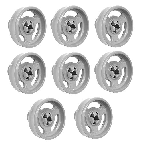Genuine Lower Basket Wheels And Axles For Indesit Idl40 Dishwasher