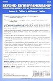 Image de Beyond Entrepreneurship: Turning Your Business into an Enduring Great Company