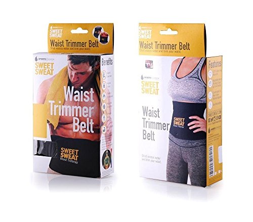 Sports Research, Sweet Sweat Waist Trimmer, Pink