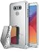 Produktbild LG G6 Hülle, Ringke [FUSION MIRROR] Hell reflektierender, luxuriöser Spiegel [mit Schock-Absorption-Technologie] ultra- dünne stylische Schutzhülle für das LG G6 - Silber