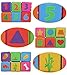 PARKFIELD Soft Cloth Building Blocks Educational Toys Rattles 6pcs Set and 11pcs Set Christmas Gift New Year's Gift for Child (6pcs Set)