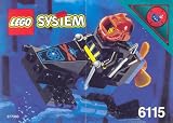 LEGO System Aquasharks 6115 Propeller-Scooter - LEGO