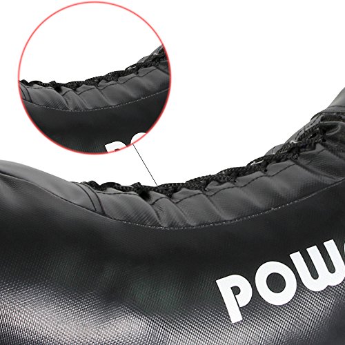 Bulgarian Bag Kunstleder (schwarz oder rot) 5 kg, 8 kg, 12 kg, 17 kg, 22 kg POWRX Functional Fitness Sandsack - 5