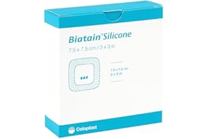 TASSORM Biatain Silicone 7,5 x 7,5 cm Pack of 5