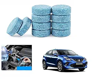 Asryd Car Wiper Detergent Effervescent Tablets Auto Windshield Cleaner Glass Tablets| Better Visibility | Safer Driving | Made in India | for Maruti Suzuki Baleno (10 Tablets)