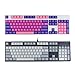 Produktbild Sorliva 104 Tasten DSA Profil PBT Blank Keycaps Key Caps Set für mechanische Tastatur, grau, weiß