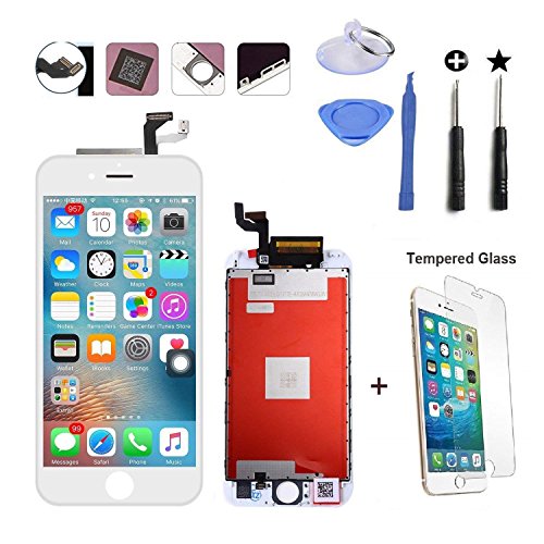 DOJA Barcelona | Ecran Tactile LCD pour IPHONE 6S Plus Blanc - Remplacement de Haute qualité avec des Outils de réparation. ...