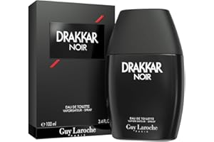 Drakkar Noir By Guy Laroche - Iconic Designer Fragrance - Intense and Powerful Eau de Toilette - Fougere Blend and Aromatic Spices - Long Lasting Mens Cologne - Day and Evening Scent, 100 ml