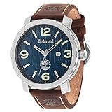 Timberland Herren Analog Quarz Uhr mit Leder Armband TBL14399XS.03