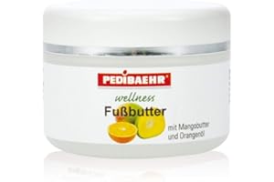 PEDIBAEHR - Beurre de pied au beurre de mangue et à l'huile d'orange - 75 ml