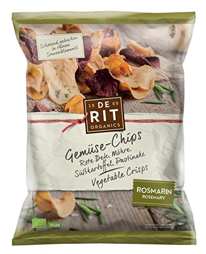 Preisvergleich Produktbild De Rit Gemüse-Chips Rosmarin, 5er Pack (5 x 75 g)
