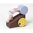 The stone of Sisyphus - Karakuri Workshop – Making paper toys that move - Paper craft kit with templates to build movable paper models using basic mechanisms based on STEM learning or STEAM Education.