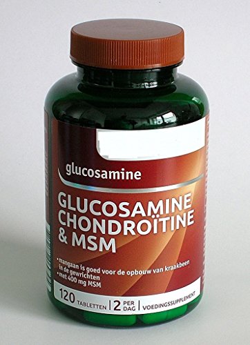 Preisvergleich Produktbild Glucosamin mit Chondroitin, MSM, Vitaminen und Mineralien 120 Tabletten