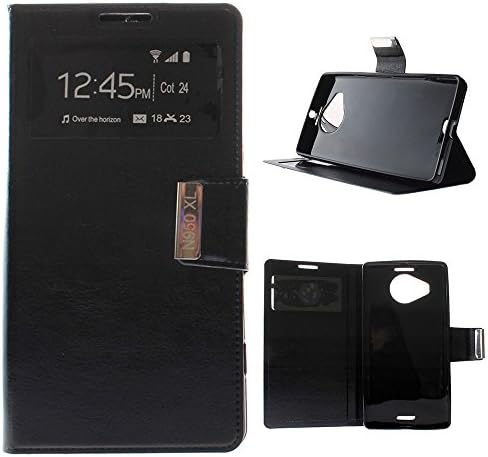 Case for Microsoft Lumia 950 XL Book Agenda View Stand - Black