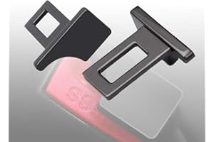 SVOCK 2 Hebilla del Cinturón Seguridad, Adaptador de Hebilla, Seat Belt Clips, Hebilla del Cinturón de Coche, Clips de Cinturón de Seguridad Coche para Coches, Camiones, Furgonetas (Negro)