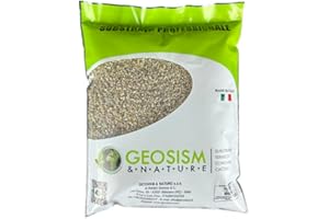GEOSISM & NATURE Vermiculite per piante, alta purezza, ideale per semina, giardinaggio, incubatrici, isolamento termico, refrattari, alta ritenzione idrica (0,5/4 mm, Singolo - 150 g)