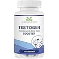 Testosterone Boosters Supplements - Mens Testosterone Booster - Maca Root- Ginseng - Muira Puama - Ashwagandha -Tribulus Terrestris - L-Citrulline - 120 Capsules -Testosterone Supplements for Men