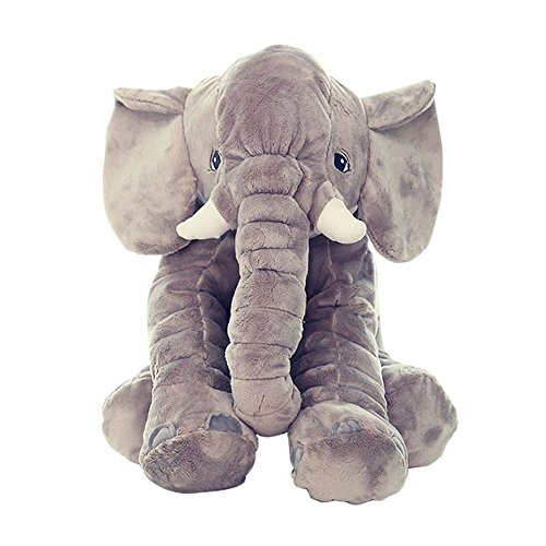 Preisvergleich Produktbild Kinder-Plüsch-Elefant Spielzeug niedlicher Elefant schlafender Rücken Kissen Kinder Geburtstag Geschenk