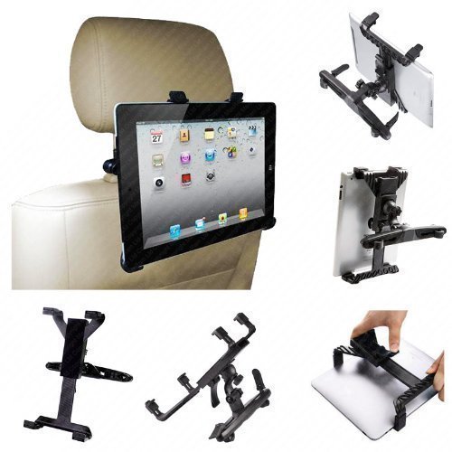 iChoose Tablet-Halterung fürs Auto, 8-14 Zoll (ca. 20-35,6 cm), 360° drehbar