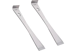 COUDUAN 2 Pcs Steel Bee Hive Tool Beekeeping Scraper Frame Lifter Paint Stainless Steel Bee Hive Tool Scrapers Frame Lifter Beekeeping for beekeeper