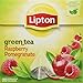 Produktbild Lipton Grüner Tee Himbeere Granatapfel Pyramidenbeutel 20 Stück, 3er Pack