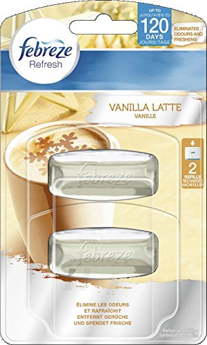 Preisvergleich Produktbild 2x FEBREZE REFRESH NACHFÜLLER [ VANILLE & WINTERTRAUM ] 4xLufterfrischer Sticks