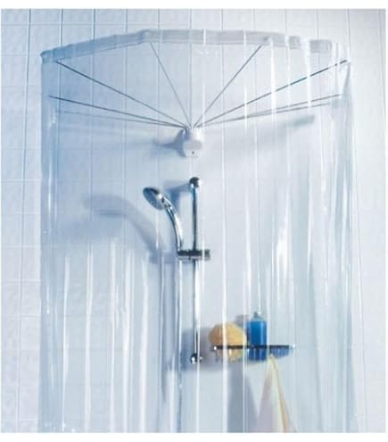 Rideau De Douche Rond Portable Pop-Up 80cm - Tente Privée Pour Plage, Camping Et Changement
