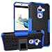 Produktbild Nadakin LETV LeEco Le 2/Le S3/Le 2 Pro Hülle Schutzhülle Hybrid Rugged Phone Case Stoßfest Handys Schutz Cover mit eingebautem Kickstand Shockproof für LETV LeEco Le 2/Le S3/Le 2 Pro (Blau)