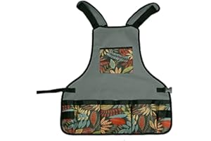 GREENTOPIA Garden Apron, Gardening Apron with Pockets Garden Belt Tool Holder, Gardening Clothes Gift for Women - Waterproof Wear-Resistant - Gift Ideas for Mum, Women, Men