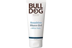 Sensible Gel de rasage, 5,9 fl oz (175 ml) - Soins de la peau pour les hommes Bulldog