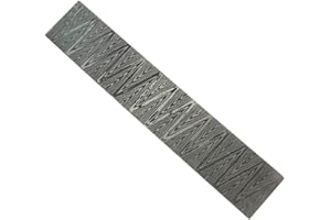 Benkeg Acciaio di Damasco Billet Modeled Steel Cutter Making Bar Embrione Forgiatura Materiali Temprato Lisciato per La Casa Cutter FAI DA TE Multiuso Materiale