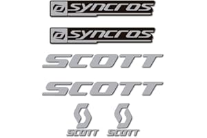 STAR SAM Pegatinas compatibles con cuadro bici Syncros Scott