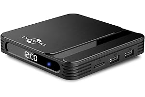 Dune HD AV1 4K Android Box, Lecteur multimédia, HDR10+, 2GB/16GB, 4Kp60, Ethernet, 2X USB 2.0 Host, WiFi 2T2R, Bluetooth, Display, HDMI 2.1, Optical S/PDIF, ISO DV P7 FEL MKV AFR