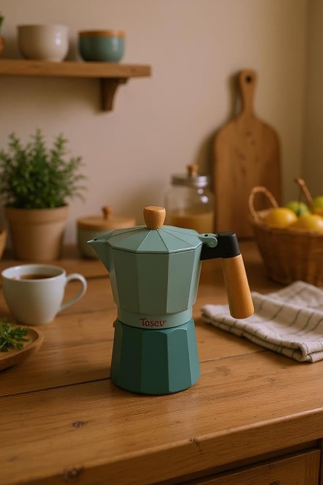 Bambum Garen - Moka Pot 6 Fincan Su Yeşili