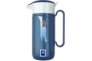 GOSOIT Machine à eau alcaline hydrogène, générateur d'hydrogène ioniseur avec technologie SPE et PEM pour produire de l'hydrogène jusqu'à 800-1200 ppm et pH 7,5-9,0