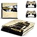 Produktbild Playstation 4 + 2 Controller Aufkleber Schutzfolie Set - Uncharted 4 (5) /PS4