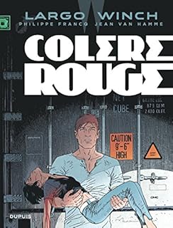 jaquette livre Largo Winch - tome 18 - Colère rouge (grand format)