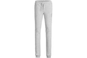 JACK & JONES JACK&JONES JUNIOR Jpstgordon Jjswift spodnie dresowe Au Sn Jnr, bia?y melan?, 152