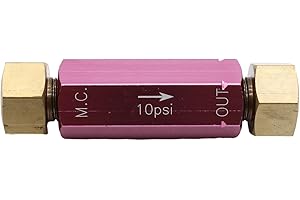 NIHENHAO Restdruckventile für Trommelbremsen Anwendungen 4,5 kg Restbremsdruck Rückschlagventile Stangenersatz