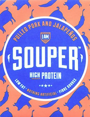 IAM SUPER 390 g Pulled Pork and Jalapeno Soup - Pack of 12